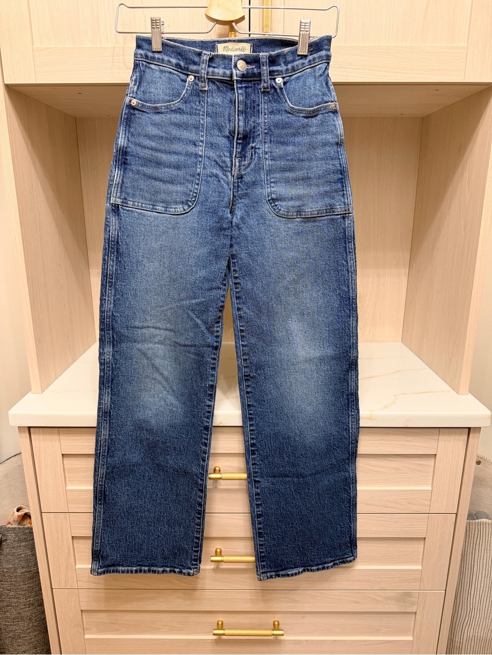High-Rise wide leg Jeans - Blue